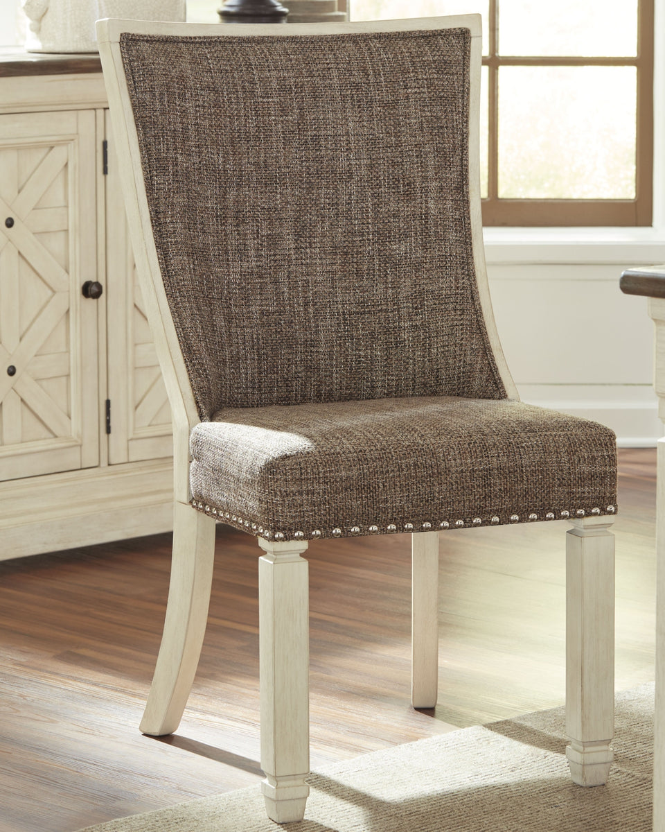 Ashley furniture dining discount uph side chair