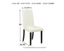 Load image into Gallery viewer, Ashley Express - Kimonte Dining UPH Side Chair (2/CN)
