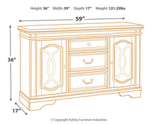 Load image into Gallery viewer, Realyn Dining Room Server
