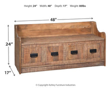 Load image into Gallery viewer, Ashley Express - Garrettville Storage Bench
