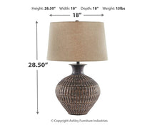 Load image into Gallery viewer, Ashley Express - Magan Metal Table Lamp (1/CN)
