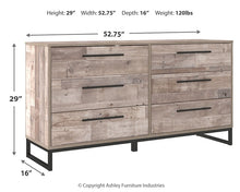 Load image into Gallery viewer, Ashley Express - Neilsville Six Drawer Dresser
