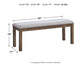 Moriville Dining Table and 4 Chairs and Bench