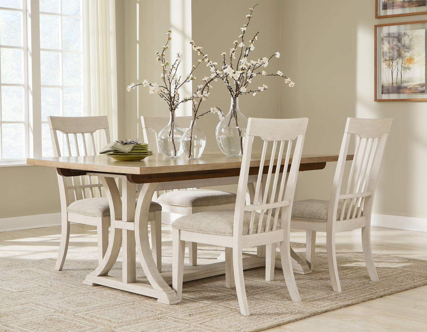 Shaybrock Dining Table and 4 Chairs