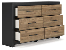 Load image into Gallery viewer, Vertani Queen Panel Bed with Dresser and 2 Nightstands
