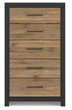 Load image into Gallery viewer, Vertani King Panel Bed with Mirrored Dresser, Chest and 2 Nightstands
