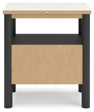 Load image into Gallery viewer, Cadmori Queen Upholstered Panel Bed with Mirrored Dresser and Nightstand
