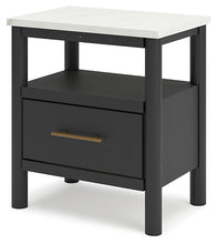 Load image into Gallery viewer, Ashley Express - Cadmori Queen Upholstered Panel Bed with 2 Nightstands
