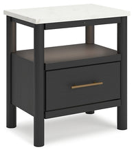 Load image into Gallery viewer, Ashley Express - Cadmori Queen Upholstered Panel Bed with 2 Nightstands
