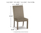 Ashley Express - Chrestner Dining UPH Side Chair (2/CN)