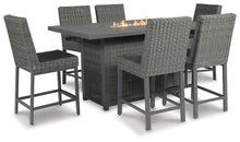 Load image into Gallery viewer, Palazzo Outdoor Bar Table and 6 Barstools
