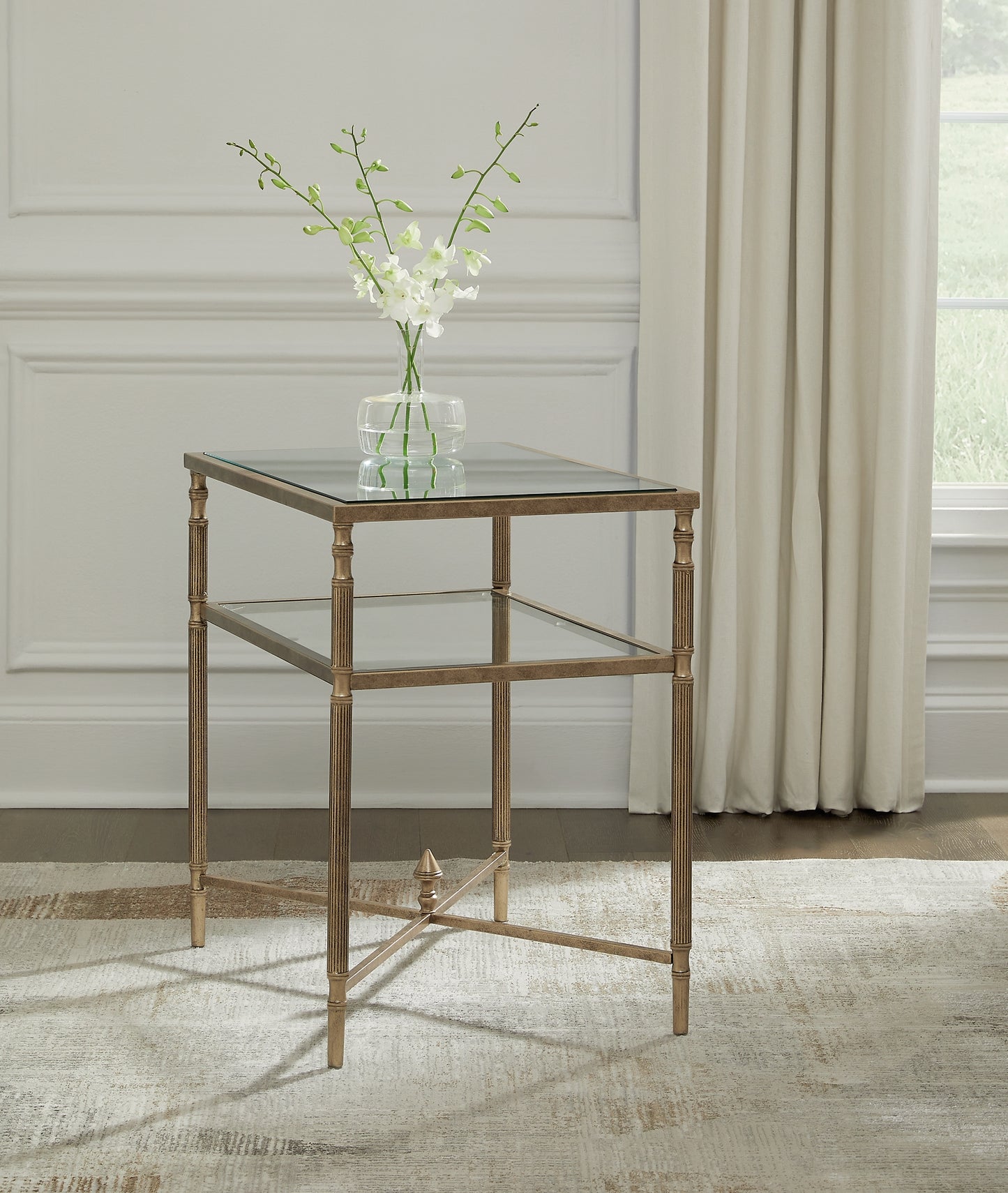 Ashley Express - Cloverty Coffee Table with 2 End Tables