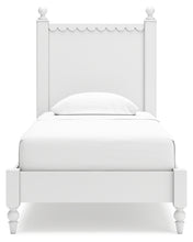 Load image into Gallery viewer, Mollviney Twin Panel Bed with Dresser
