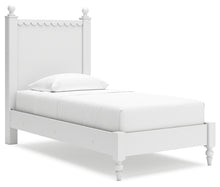 Load image into Gallery viewer, Mollviney Twin Panel Bed with Dresser
