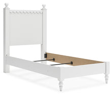 Load image into Gallery viewer, Mollviney Twin Panel Bed with Dresser
