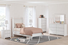 Load image into Gallery viewer, Mollviney Twin Panel Bed with Dresser
