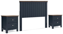 Load image into Gallery viewer, Ashley Express - Landocken Full Panel Headboard with 2 Nightstands
