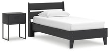 Load image into Gallery viewer, Ashley Express - Socalle Twin Panel Platform Bed with Nightstand
