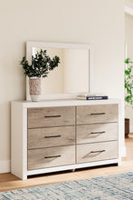 Load image into Gallery viewer, Charbitt Queen Panel Bed with Mirrored Dresser and 2 Nightstands
