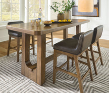 Load image into Gallery viewer, Cabalynn Counter Height Dining Table and 4 Barstools
