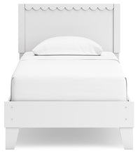 Load image into Gallery viewer, Ashley Express - Hallityn Twin Panel Platform Bed with Nightstand
