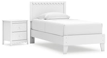 Load image into Gallery viewer, Ashley Express - Hallityn Twin Panel Platform Bed with Nightstand
