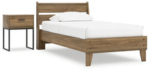 Load image into Gallery viewer, Ashley Express - Deanlow Twin Platform Panel Bed with Nightstand
