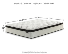 Load image into Gallery viewer, Ashley Express - Chime 12 Inch Hybrid  Mattress
