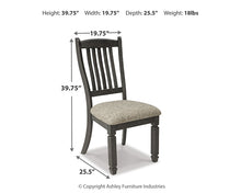 Load image into Gallery viewer, Ashley Express - Tyler Creek Dining UPH Side Chair (2/CN)
