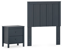 Load image into Gallery viewer, Ashley Express - Simmenfort Twin Panel Headboard with Nightstand
