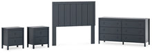 Load image into Gallery viewer, Ashley Express - Simmenfort Full Panel Headboard with Dresser and 2 Nightstands
