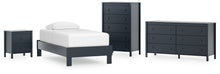 Load image into Gallery viewer, Ashley Express - Simmenfort Twin Platform Bed with Dresser, Chest and Nightstand
