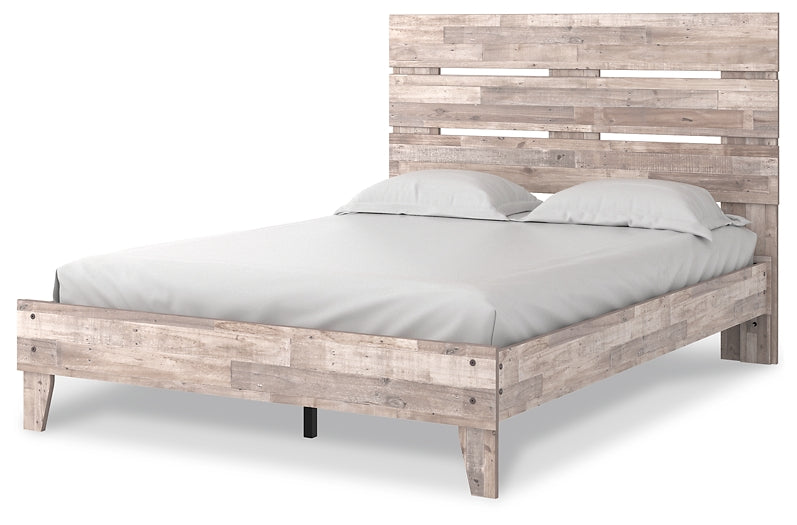 Ashley Express - Neilsville Queen Platform Bed with Dresser, Chest and Nightstand