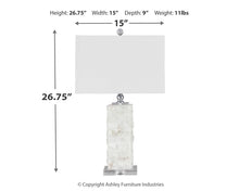 Load image into Gallery viewer, Ashley Express - Malise Alabaster Table Lamp (1/CN)
