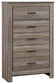 Zelen Five Drawer Chest