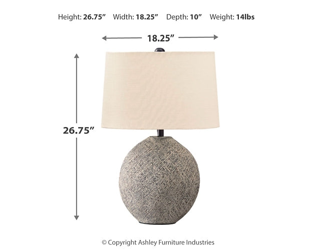 Ashley Express - Harif Paper Table Lamp (1/CN)