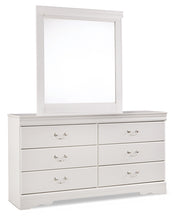 Load image into Gallery viewer, Anarasia Twin Sleigh Headboard with Mirrored Dresser
