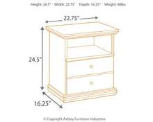 Load image into Gallery viewer, Maribel King Panel Bed with Mirrored Dresser, Chest and 2 Nightstands
