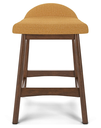 Ashley Express - Lyncott Upholstered Barstool (2/CN)