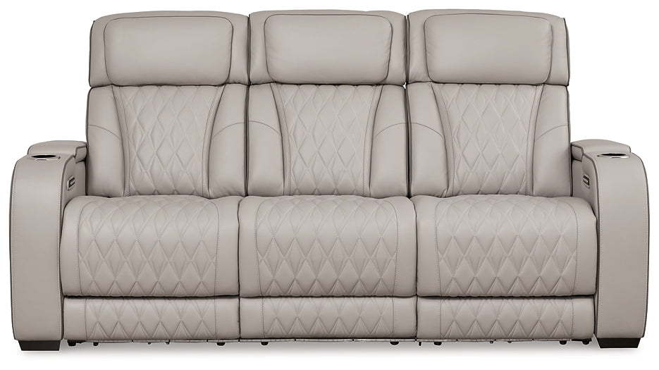 Boyington PWR REC Sofa with ADJ Headrest