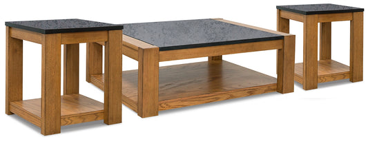 Ashley Express - Quentina Coffee Table with 2 End Tables