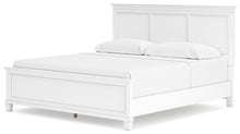 Load image into Gallery viewer, Fortman King Panel Bed with Mirrored Dresser and 2 Nightstands
