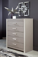 Load image into Gallery viewer, Surancha Queen/Full Panel Headboard with Mirrored Dresser, Chest and Nightstand
