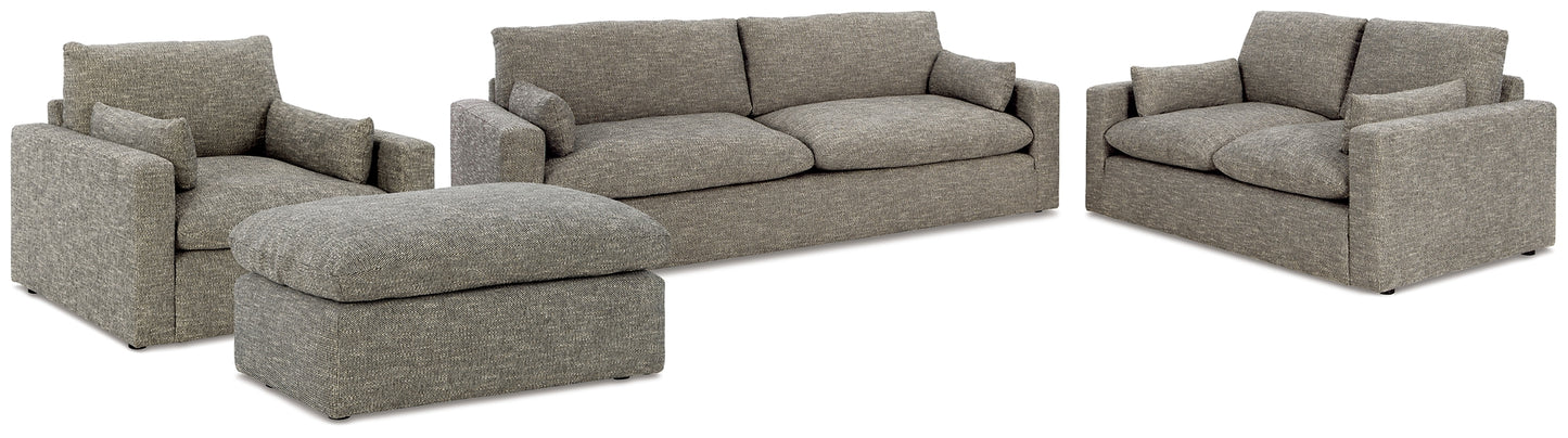 Dramatic Sofa, Loveseat, Chair and Ottoman