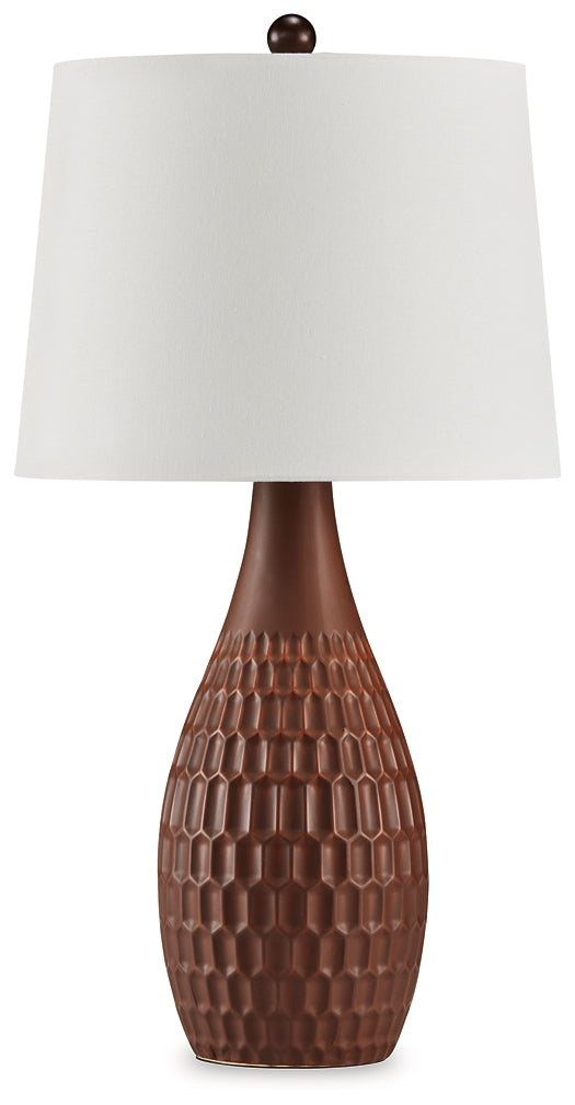 Ashley Express - Cartford Ceramic Table Lamp (2/CN)